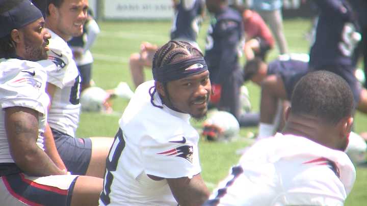 Stefon Diggs Present For Patriots OTA Practice Session Monday