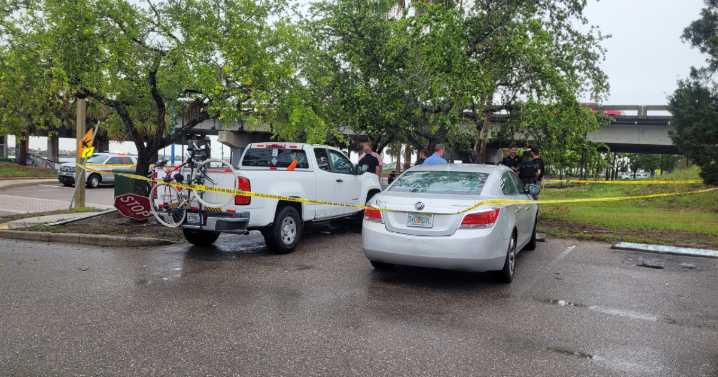 Road rage incident over use of turn signal ends in crash, shooting and arrests