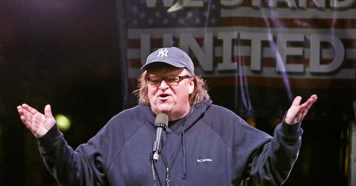 Michael Moore Proposes New Pledge of Allegiance for Trump Resistance