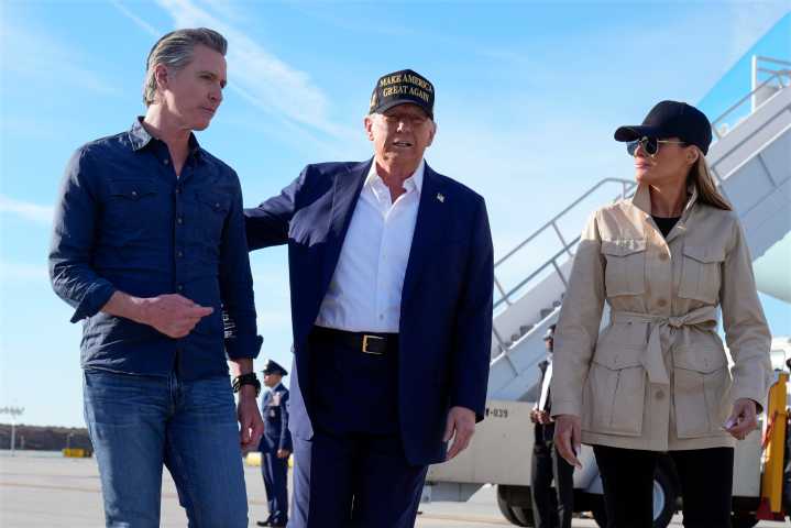 Gavin Newsom Expressed Interest in Working With Trump During Jon Voight Meeting