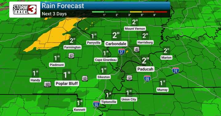 Thunderstorms and Heavy Rain