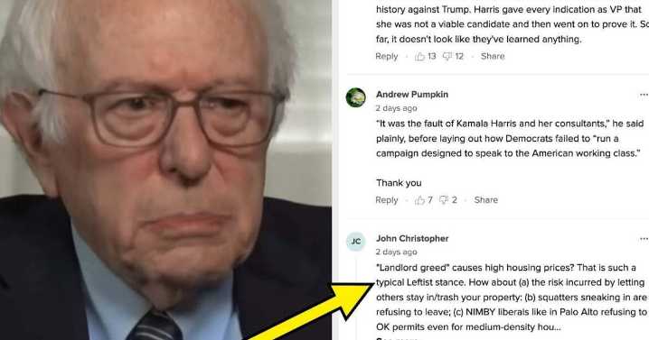 Bernie Sanders Revealed Why He Thinks Democrats Lost The Presidential Election, And HuffPost Readers Have THOUGHTS