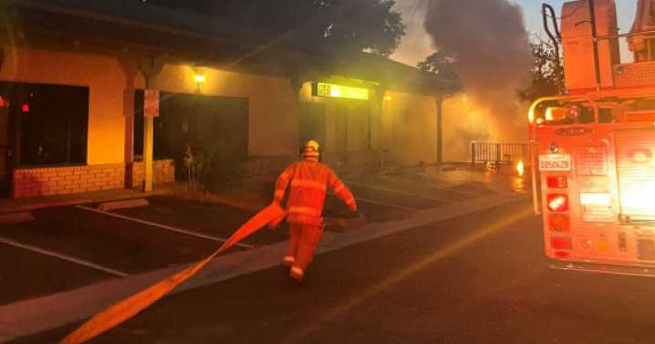 Investigation underway after fire begins at commercial building in Paso Robles