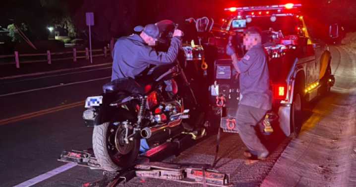 Motorcycle impounded after driving 120 mph during CHP Maximum Enforcement Period