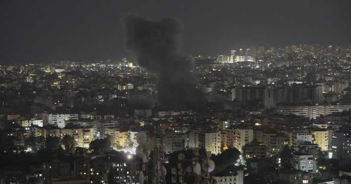 Israel news: IDF strikes Beirut's suburbs