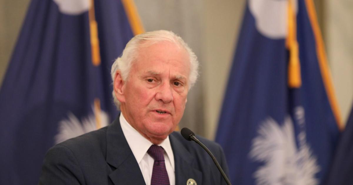South Carolina governor keeps veto pen mostly capped for budget