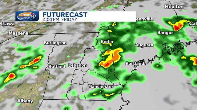 Severe thunderstorms possible Friday in New Hampshire