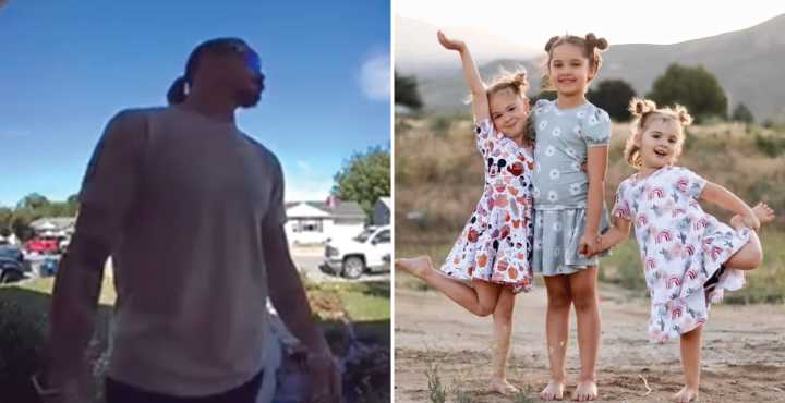 Footage Shows Wanted Father Accused Of Killing His Daughters