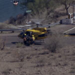 2 children hospitalized after falling from pickup truck near Lake Pleasant