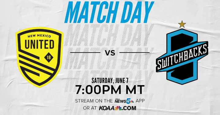 WATCH IT LIVE: Colorado Springs Switchbacks FC vs New Mexico United