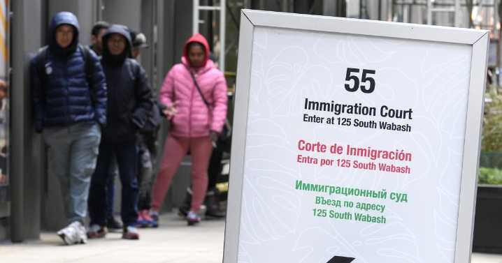 He was fired under Biden. Under Trump, he's now leading an immigration court