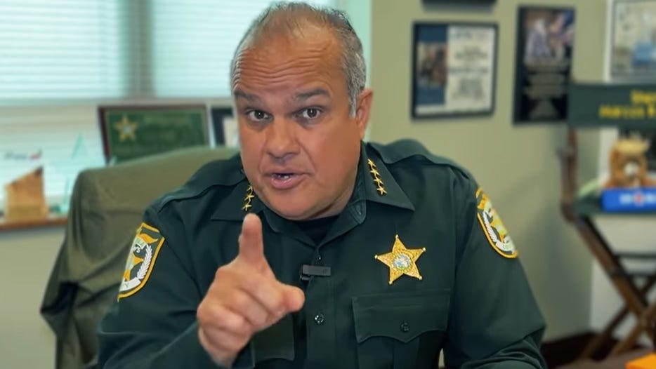 Florida sheriff arrested in alleged massive gambling operation