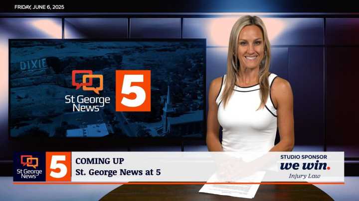 St. George News at 5: $3M slated for project, teen airlifted and mom pleads guilty to child abuse