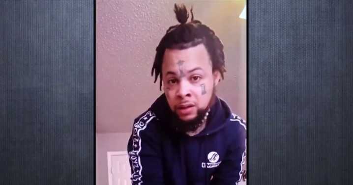 Jail escapee appears to post social media video