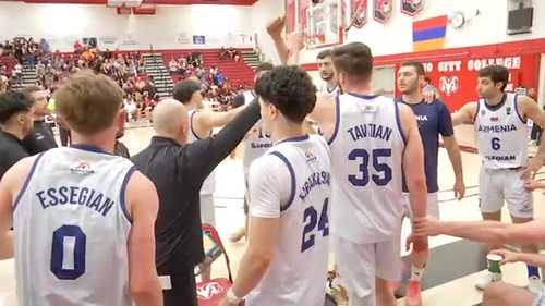 Armenian National Team beats Costa Rica in first ever Jerry Tarkanian Classic in Fresno