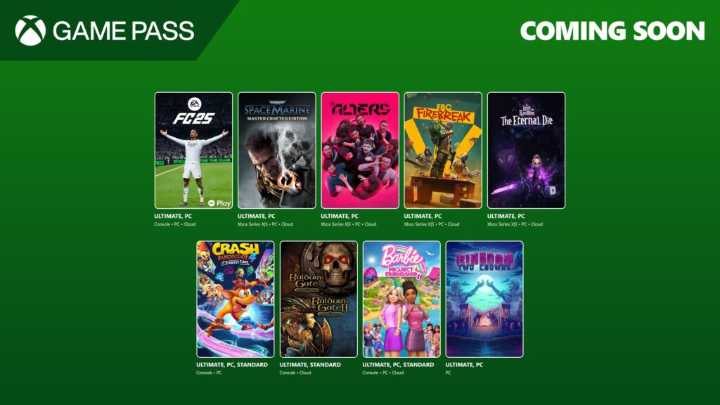 FBC Firebreak, The Alters, EA Sports FC 25 And More Coming To Xbox Game Pass In June