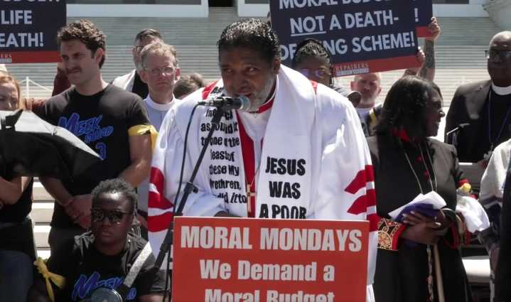 William Barber, activists arrested at Capitol Rotunda again