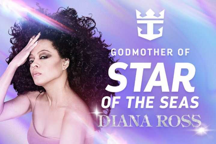 Royal Caribbean Names Diana Ross Godmother of Star of the Seas