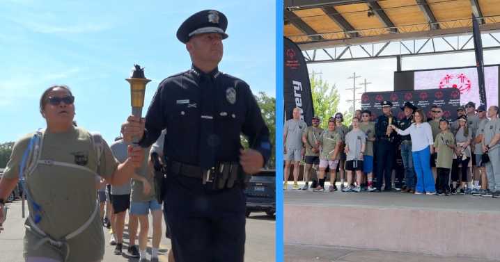 Special Olympics torch run fosters unity between athletes and law enforcement in Idaho
