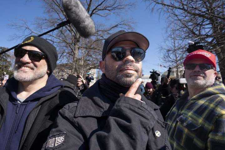 5 Proud Boys sue U.S. government over Jan. 6 prosecutions