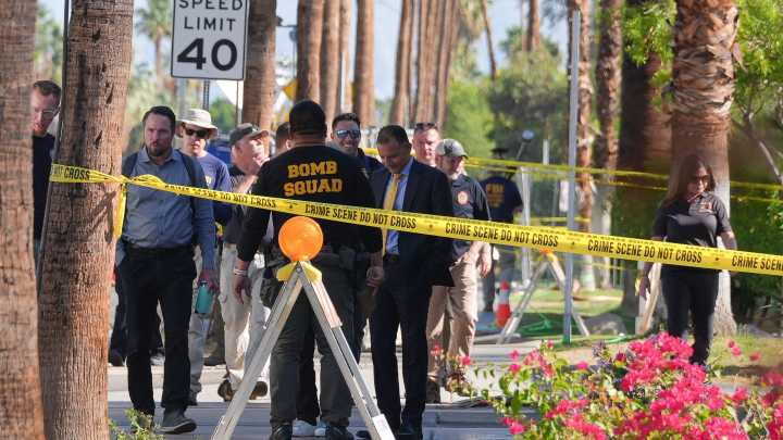 Person arrested at JFK Airport in in Palm Springs bombing case