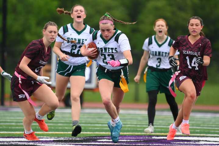 Fayetteville-Manlius flag football’s historic inaugural season ends in state semifinals (55 photos)