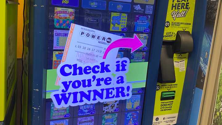 Mississippi Lottery Mississippi Match 5, Cash 3 results for June 2, 2025