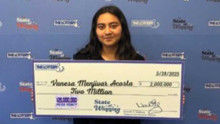 Georgia woman wins $2 million prize from Massachusetts Lottery ticket