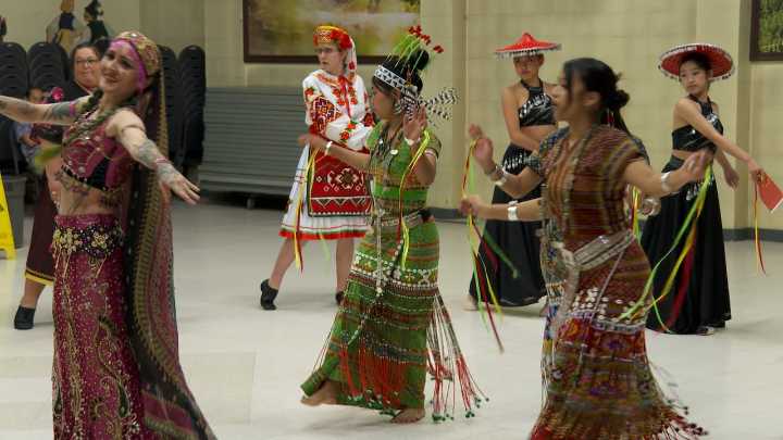 Mosaic pavilion brings different cultures in for united dance