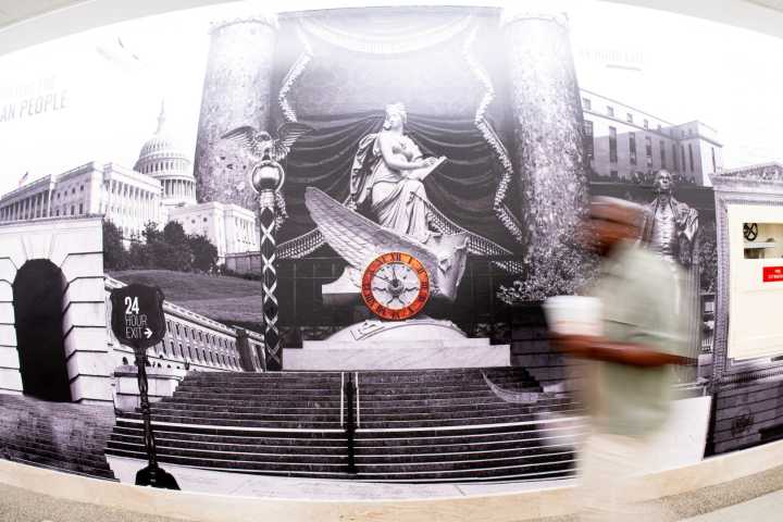 A new, ‘more evergreen’ mural is coming to the halls of Longworth