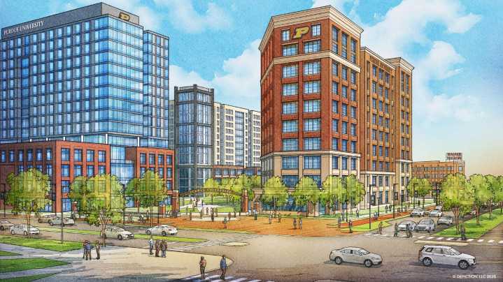 What's in Purdue's 50-year plan for downtown Indianapolis campus