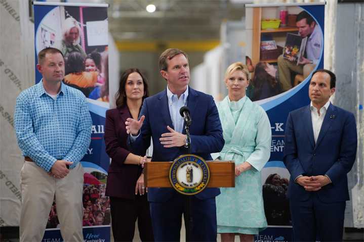 Gov. Andy Beshear joins community leaders at Camco Chemical in Florence to launch ‘Pre