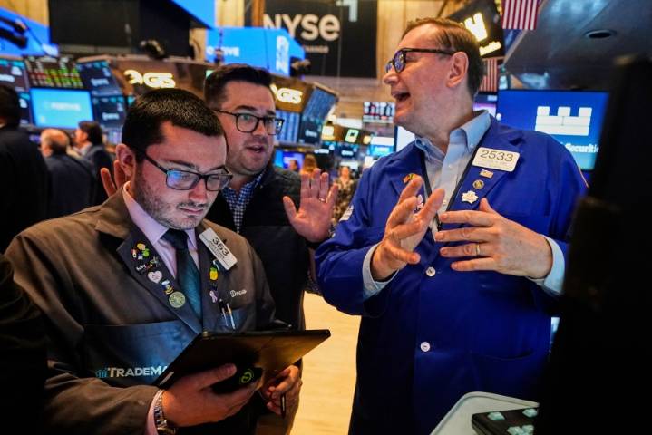 US stocks drift closer to their record as Wall Street waits to see what US