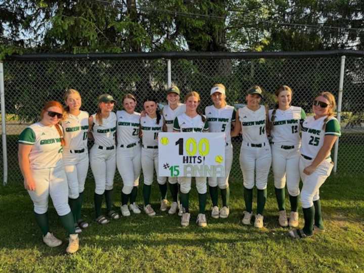 Greenfield softball’s Anna Bucala reaches 100 career hits