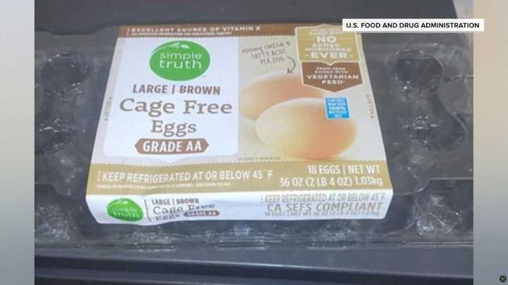 California-based egg company recalls nearly two million eggs due to Salmonella outbreak