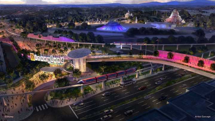 Disneyland to begin work on parking garage and pedestrian bridge in 2026