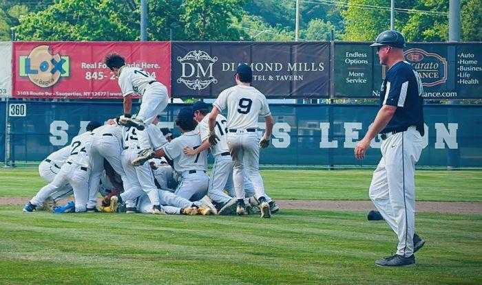 Burke Catholic overcomes six-run deficit to win state tournament baseball game