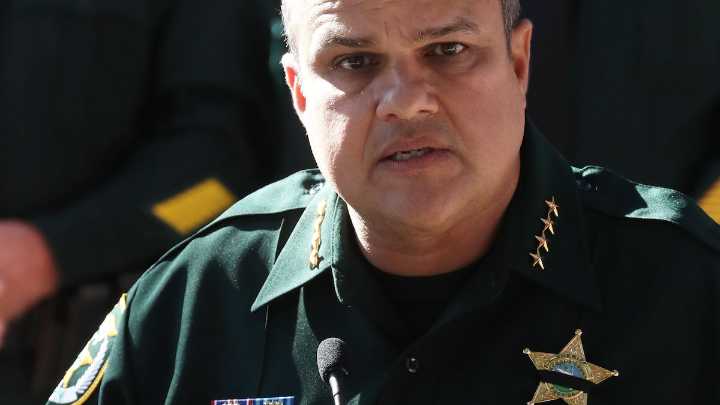 DeSantis suspends Florida sheriff charged with racketeering