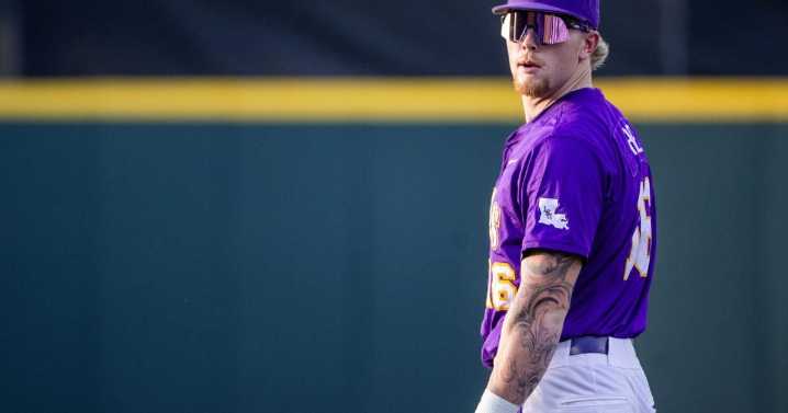 Ethan Frey: LSU baseball player from Rosepine, Louisiana