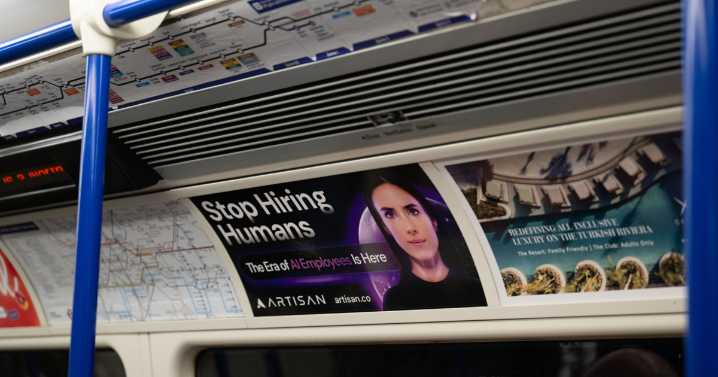 AI company’s offputting ads declare ‘Stop Hiring Humans’