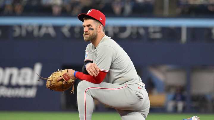 Phillies place Bryce Harper on injured list with wrist inflammation