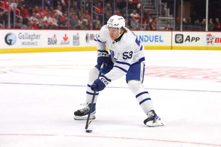 Can the Maple Leafs upgrade at centre without trading Easton Cowan?