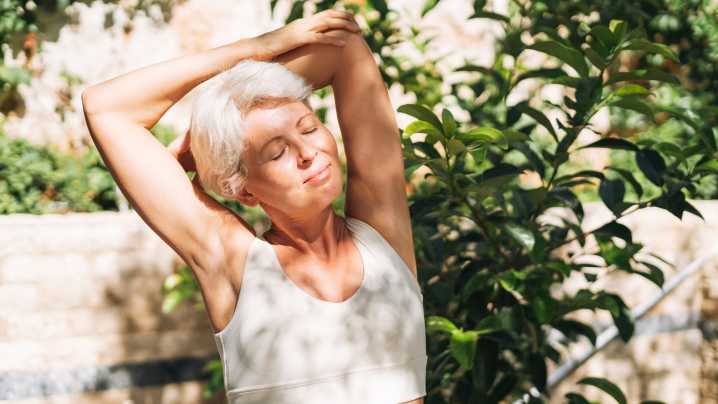 A Pilates instructor says you’ll improve how you move if you practice these two types of stretches