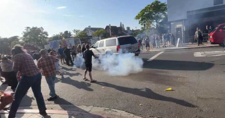 ICE raids grow tense as protesters confront immigration agents