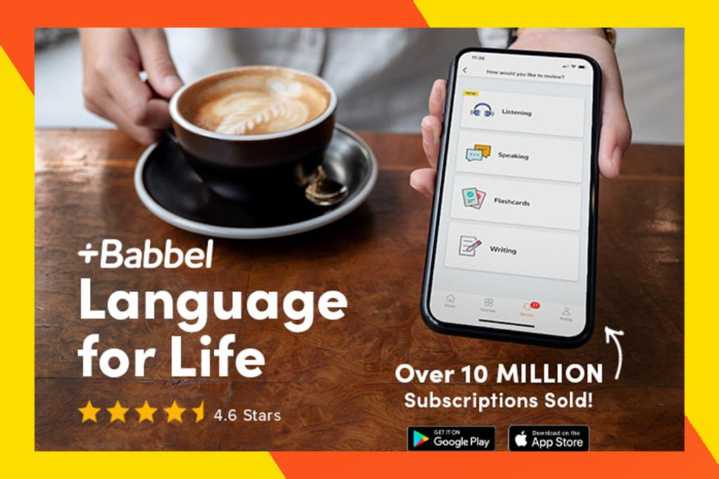 Babbel Language Learning: Lifetime Subscription is 71% off