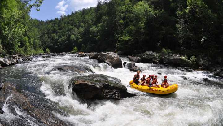 Outdoor adventure tours in Western NC: These 2 spots…