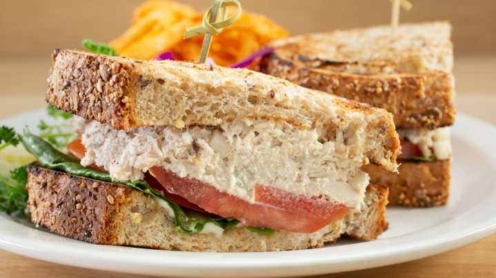 For The Best Mayo-Free Tuna Salad Reach For This Creamy Ingredient Instead