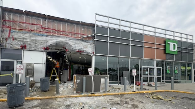 Thieves stole an ATM machine from TD branch in Brampton, bank says