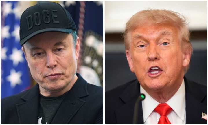 Trump says Musk 'has lost his mind' as feud with Tesla tycoon continues