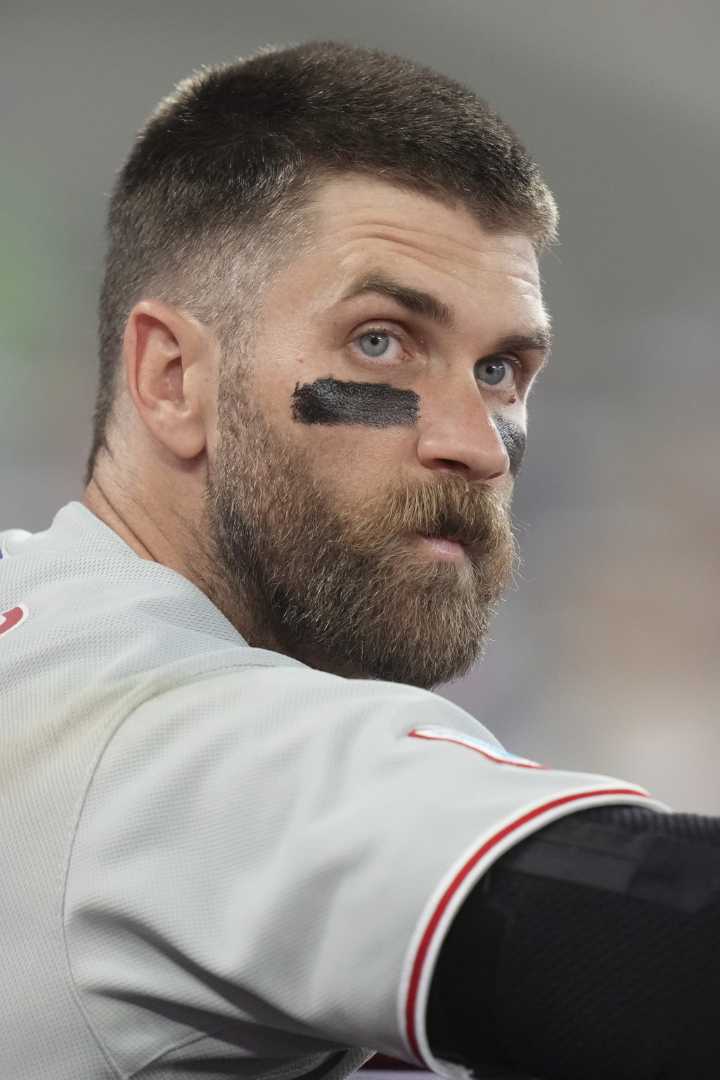 Phillies place Harper on IL with wrist inflammation
